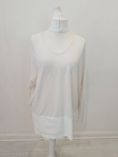 Annette Gortz White cotton Top XL