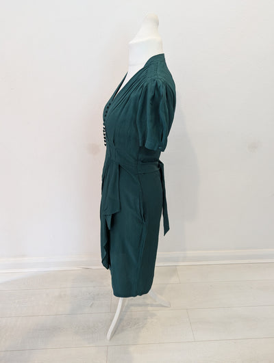 The Seamstress Of Bloomsbury green dress 12