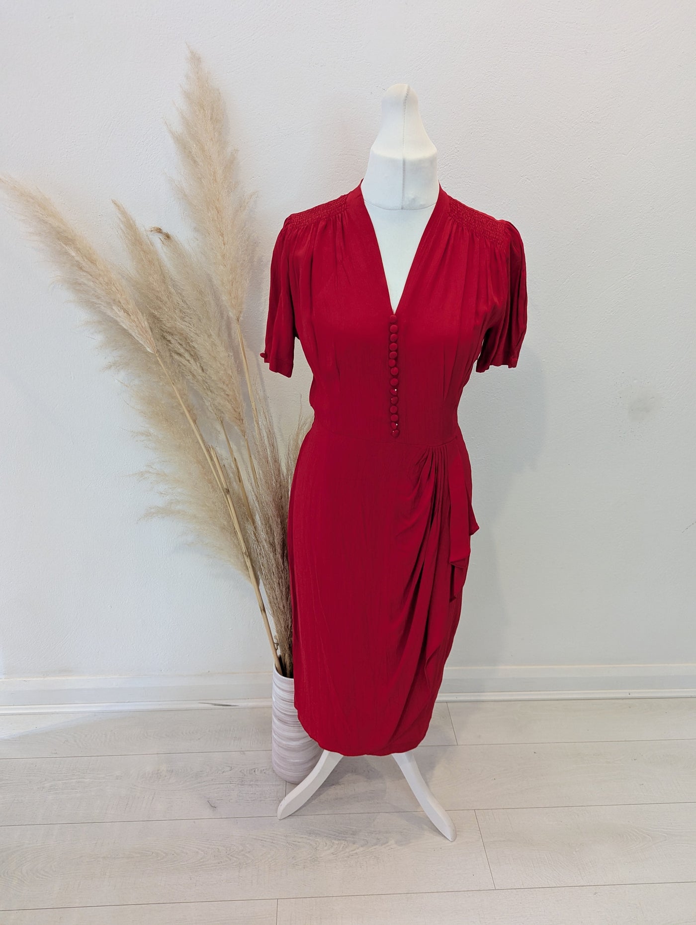 The Seamstress Of Bloomsbury red dress 12