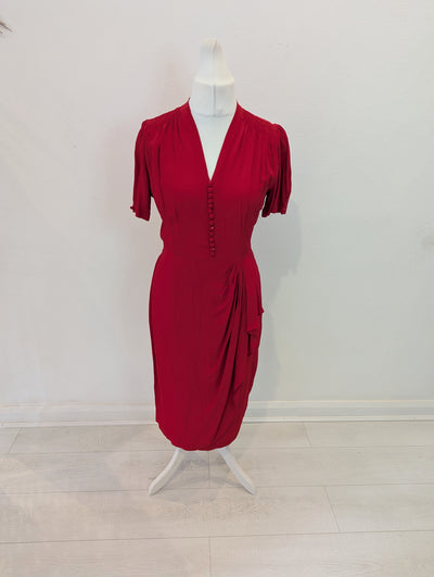 The Seamstress Of Bloomsbury red dress 12