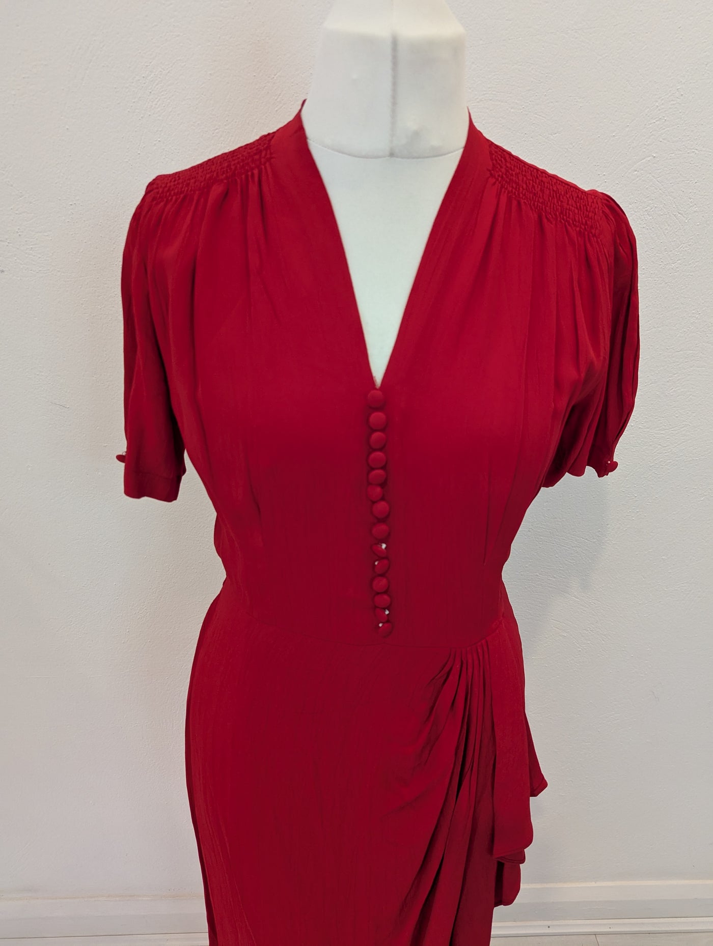 The Seamstress Of Bloomsbury red dress 12