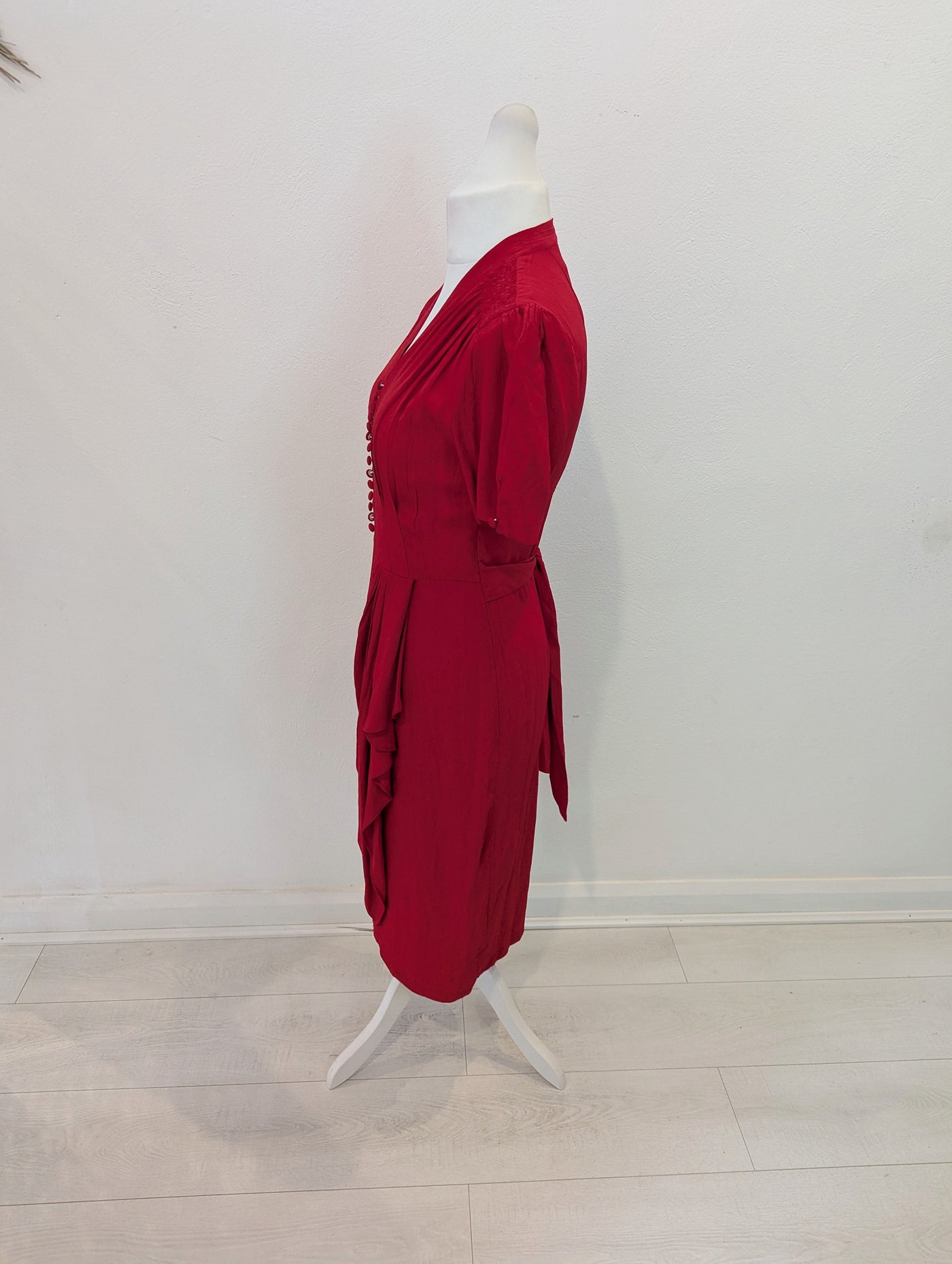 The Seamstress Of Bloomsbury red dress 12