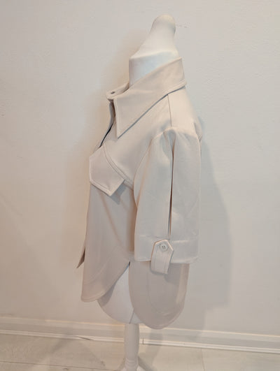 The Line Project Cream Overshirt M