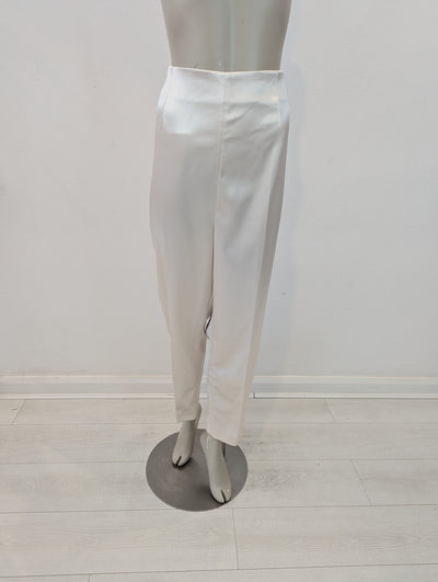 Asos Bridal Cream Satin Suit 18 NWT
