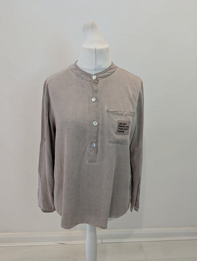 Marta Taupe Shirt S/M