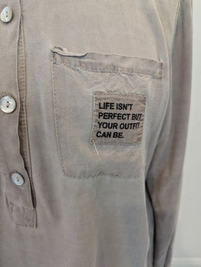 Marta Taupe Shirt S/M