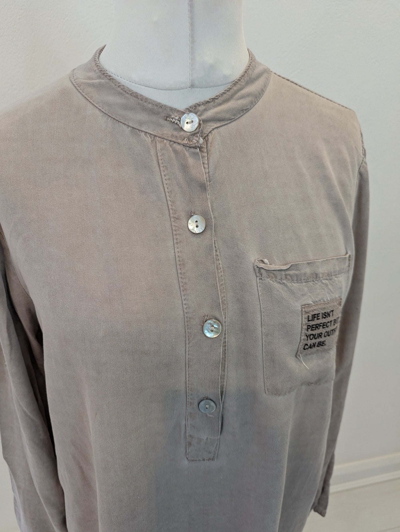 Marta Taupe Shirt S/M
