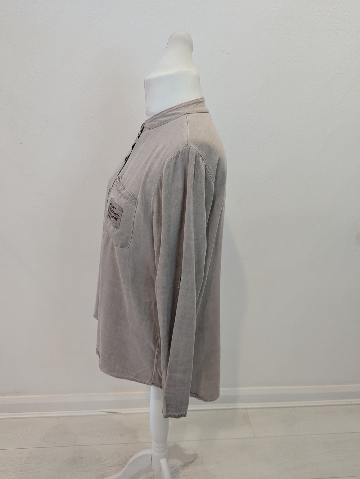 Marta Taupe Shirt S/M
