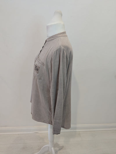 Marta Taupe Shirt S/M