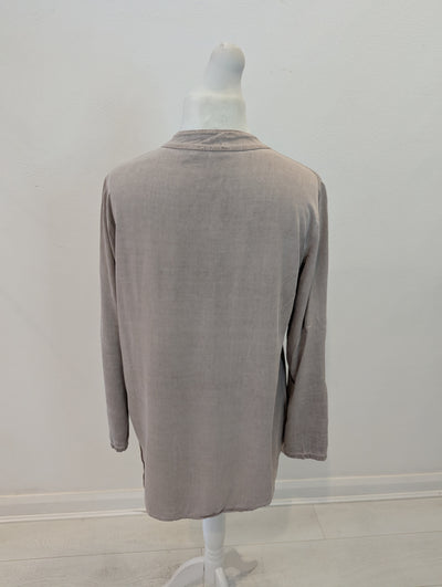 Marta Taupe Shirt S/M