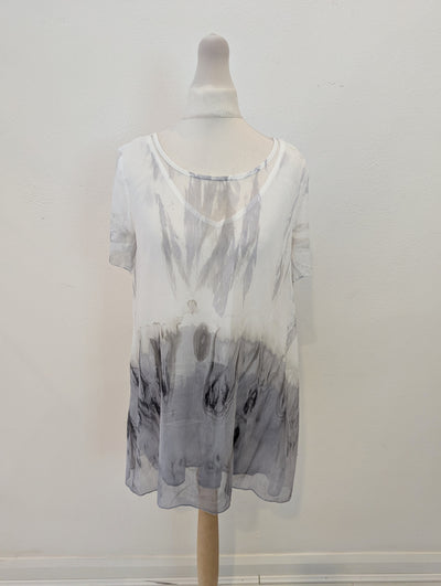 Picadilly Canada Grey/White Top Small