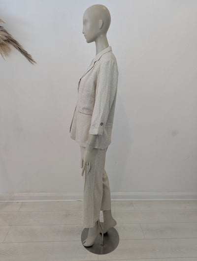 Yest linen mix suit 12