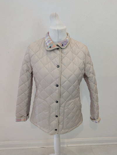 Gant Cream Quilted Jacket L