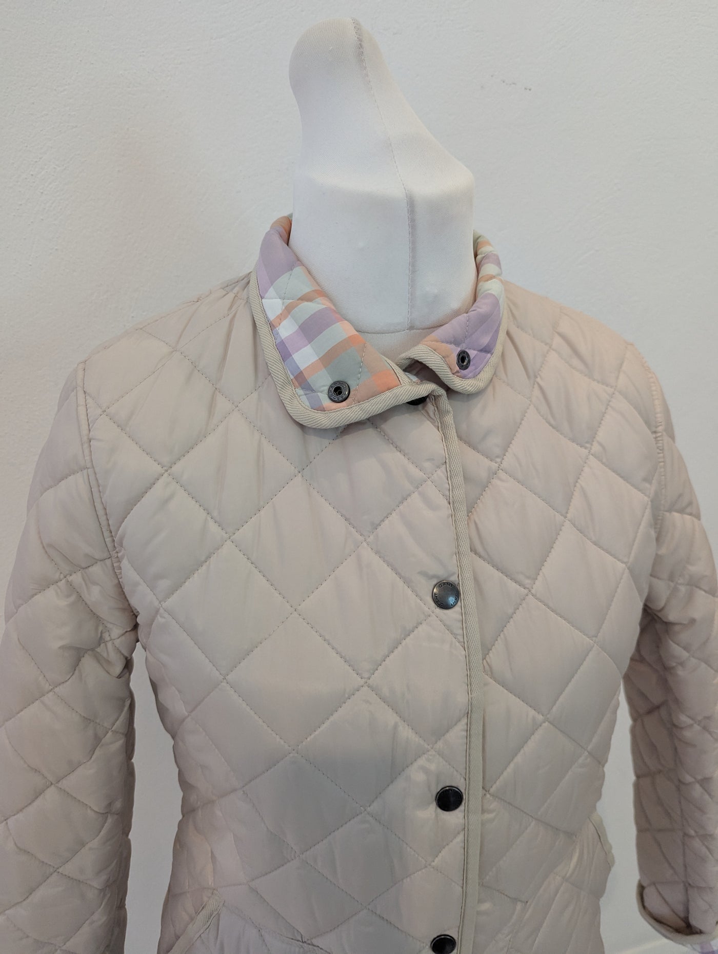 Gant Cream Quilted Jacket L