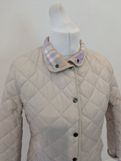 Gant Cream Quilted Jacket L