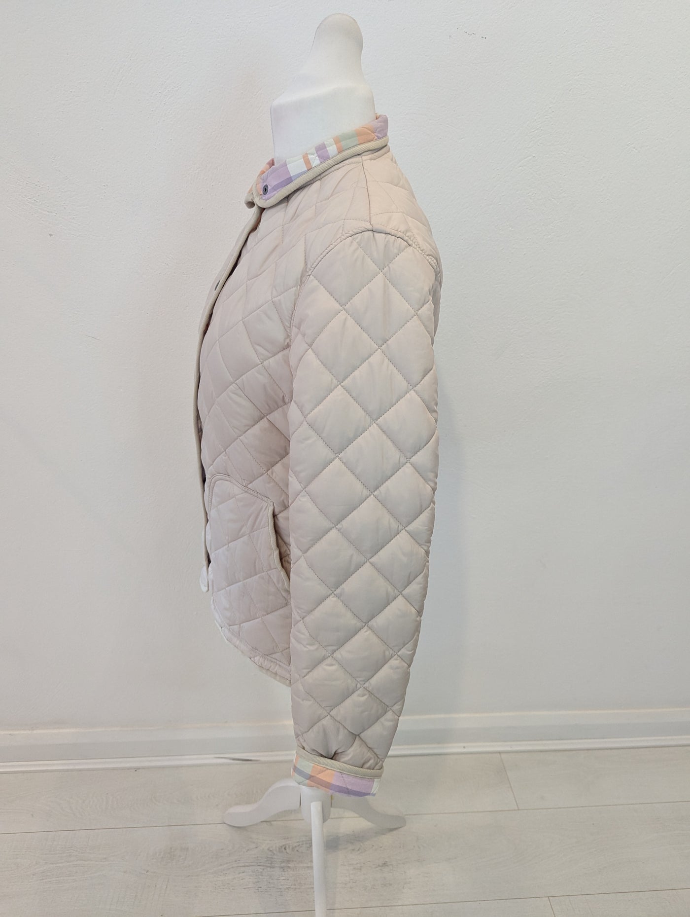 Gant Cream Quilted Jacket L