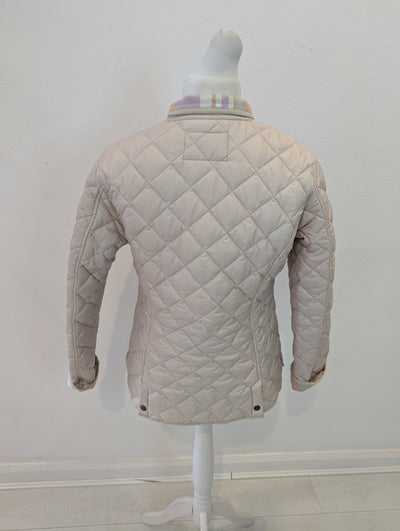 Gant Cream Quilted Jacket L