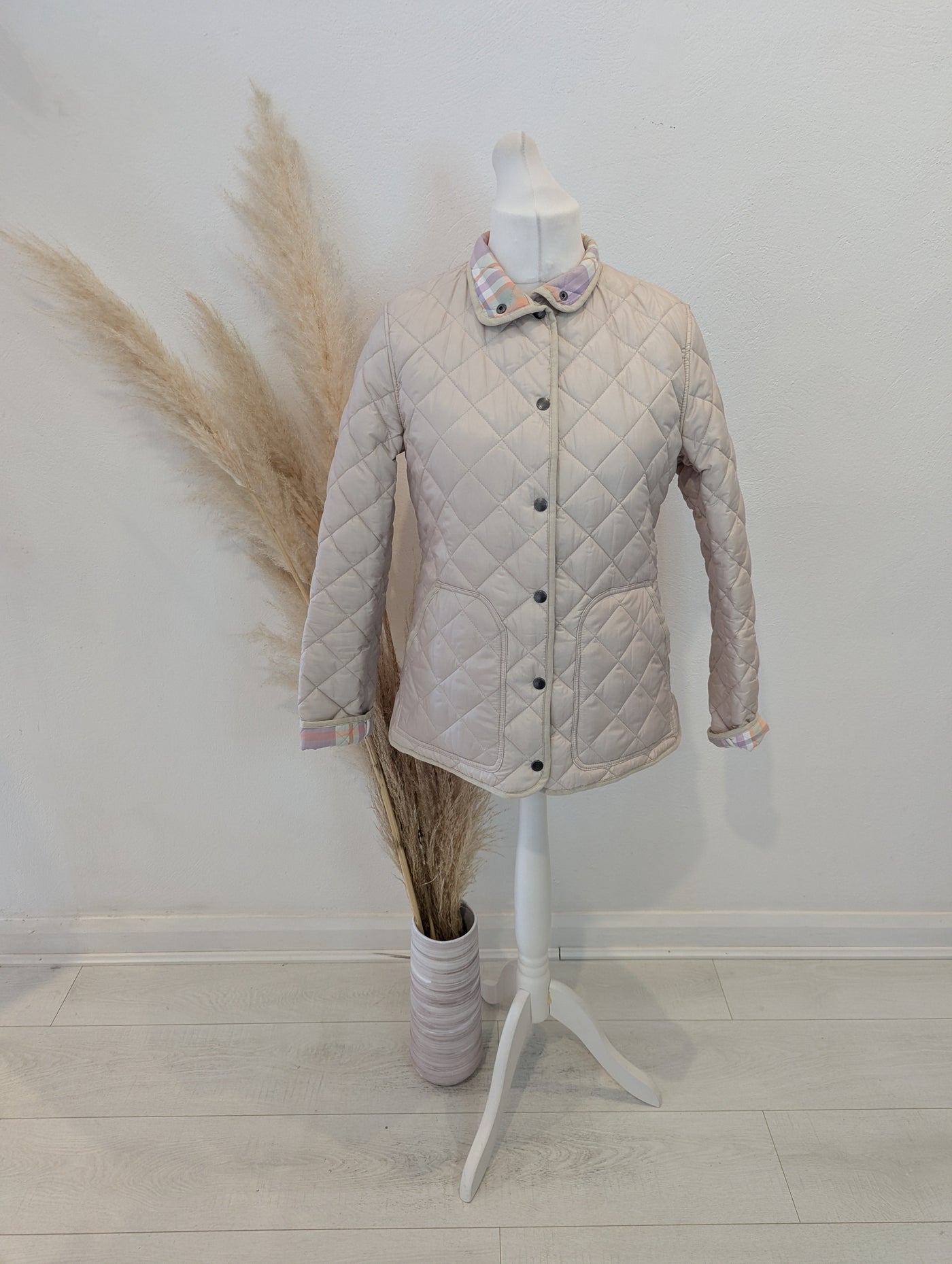 Gant Cream Quilted Jacket L