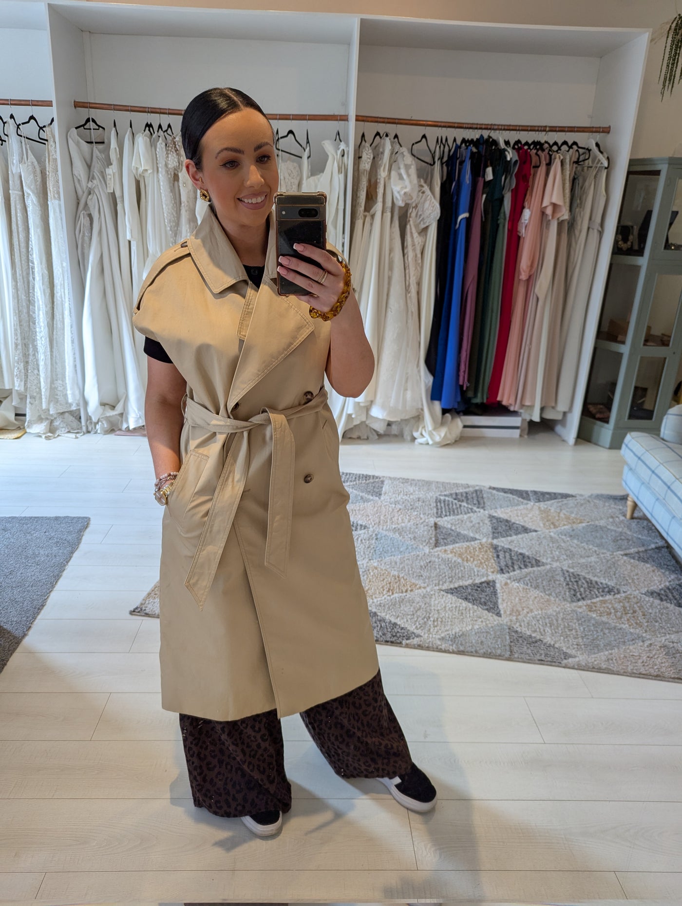 H&M Trench Gilet XS (oversized)