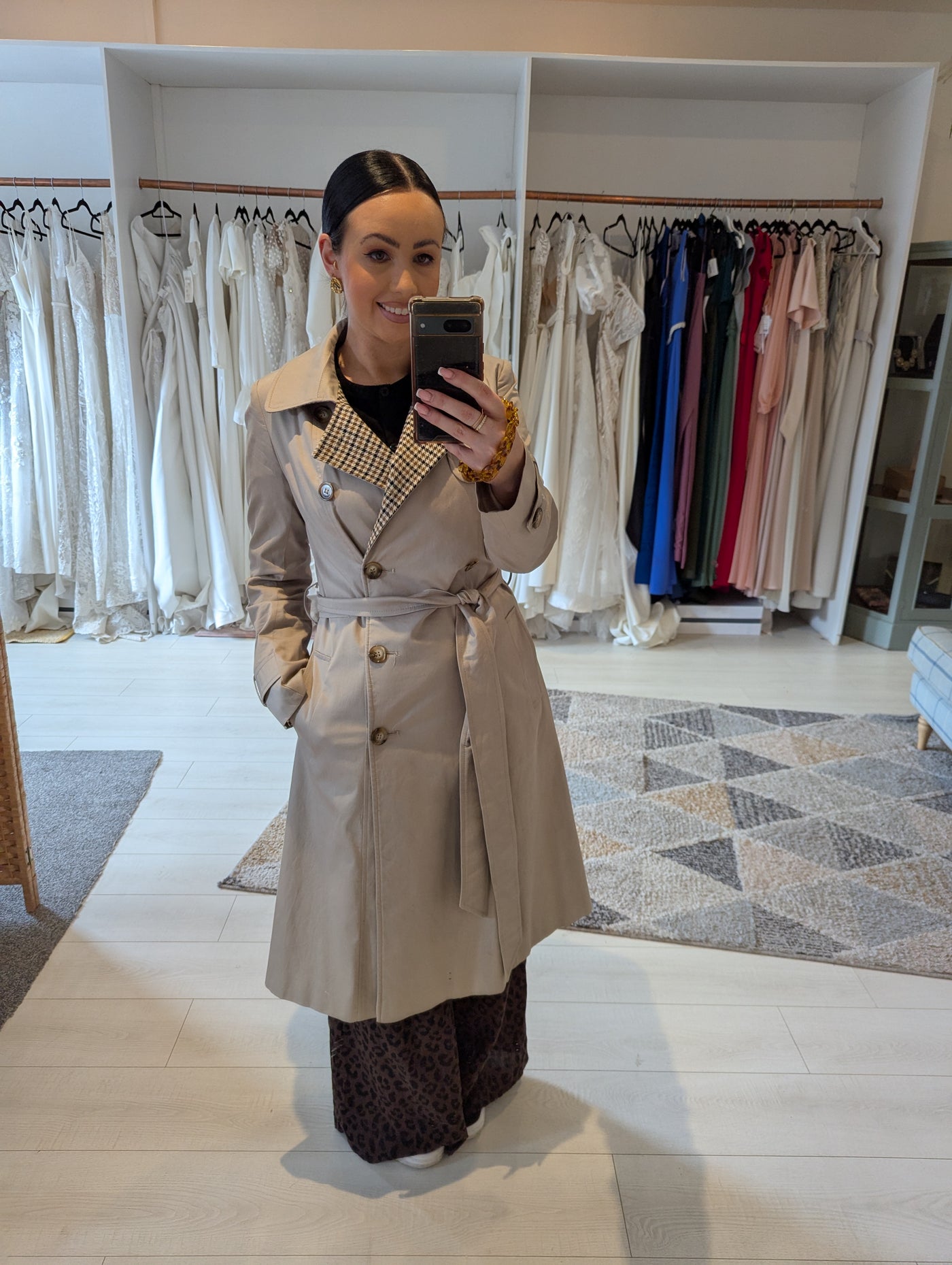 Helene Berman London Trench Coat 10