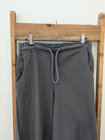 Planet Charcoal Cotton 3/4 Leg trousers 10/12