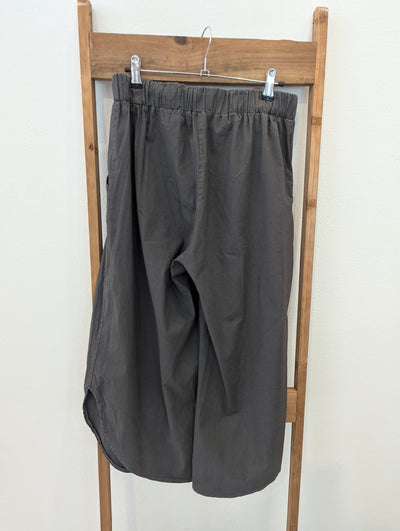 Planet Charcoal Cotton 3/4 Leg trousers 10/12