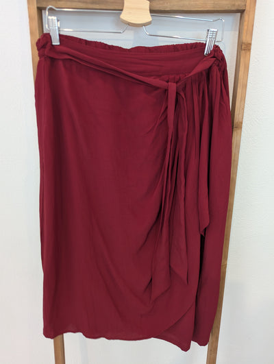 The Seamstress of Bloomsbury Burgundy Skirt 12