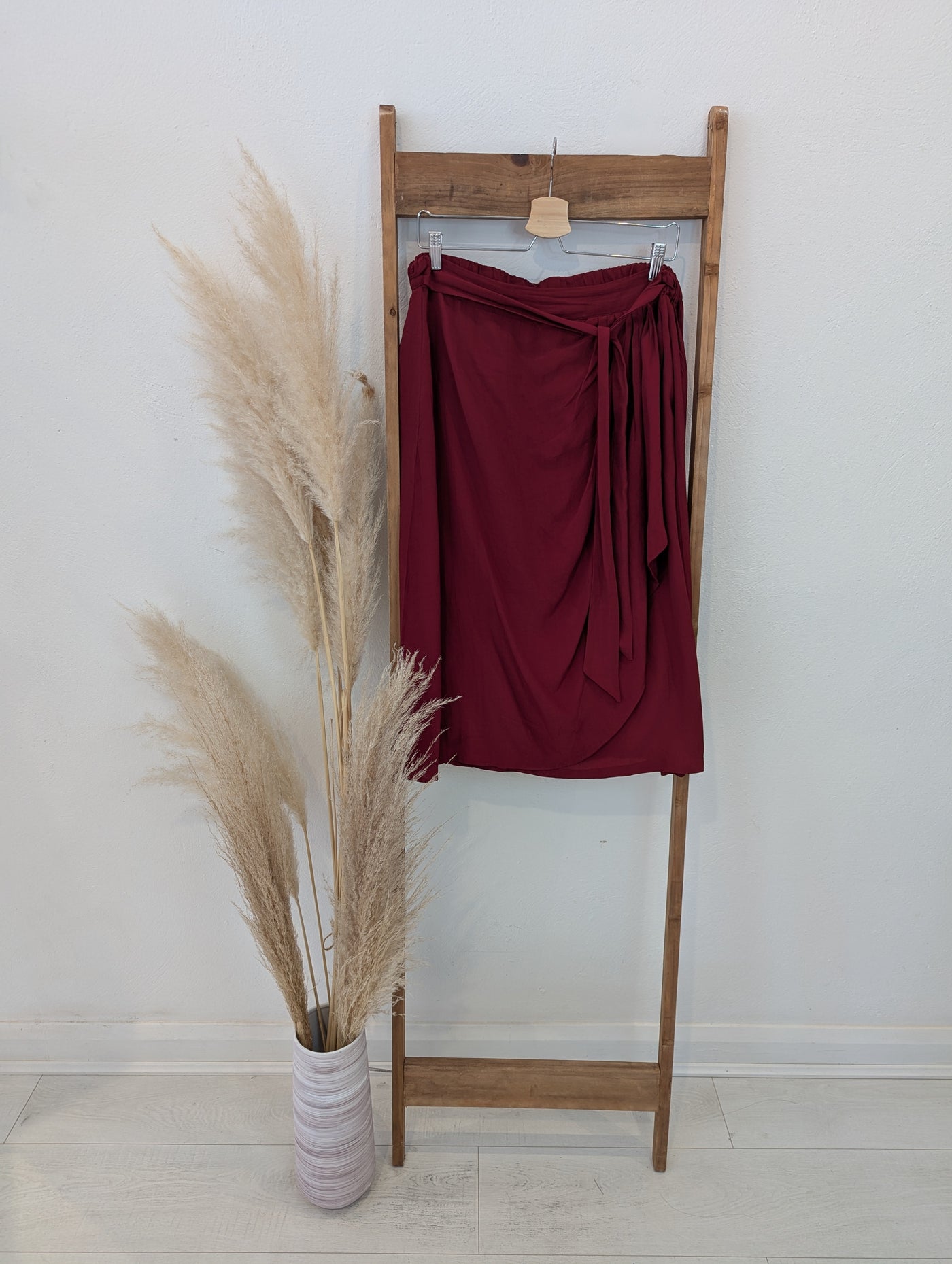 The Seamstress of Bloomsbury Burgundy Skirt 12