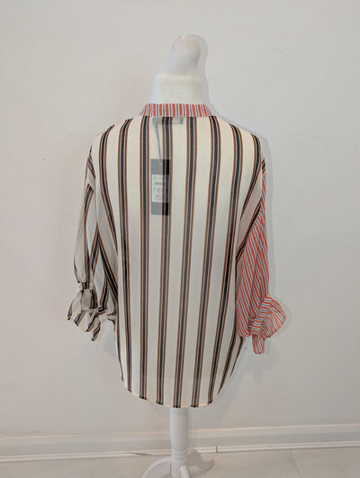 Soaked Stripe top M RRP £59.99