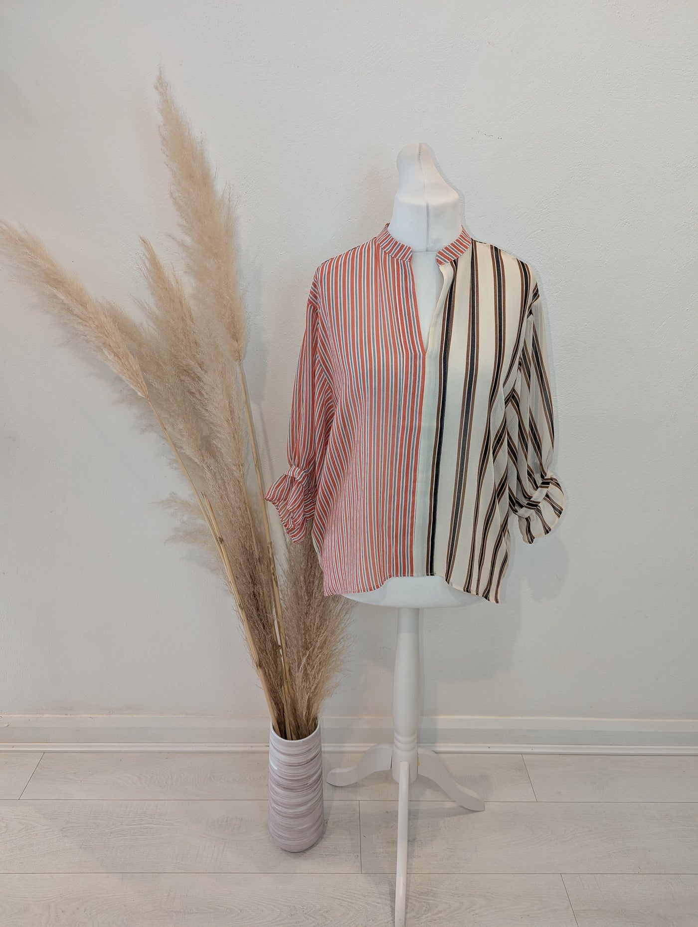 Soaked Stripe top M RRP £59.99
