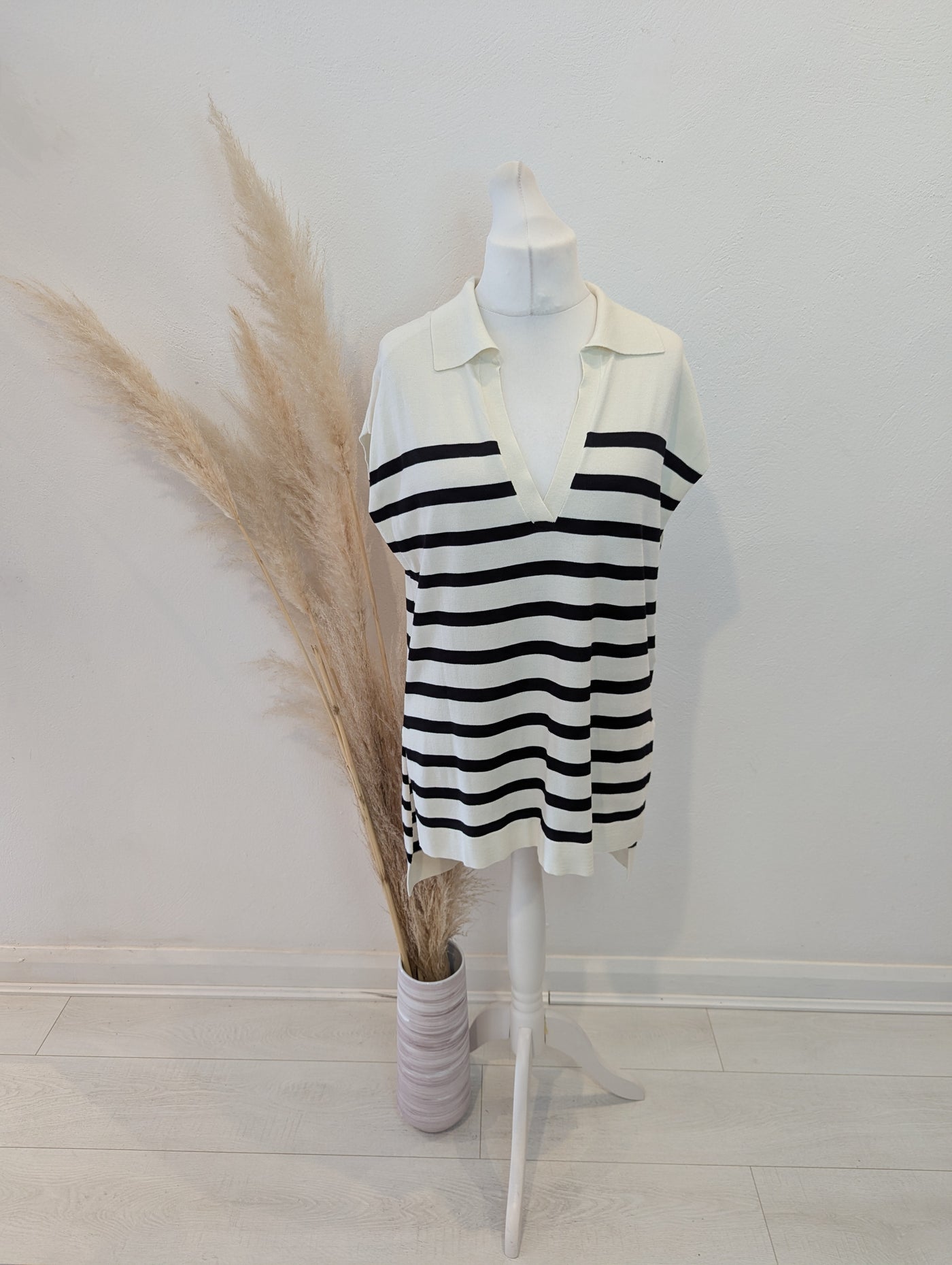 Soaked Stripe Tank Top L RRP £74.99