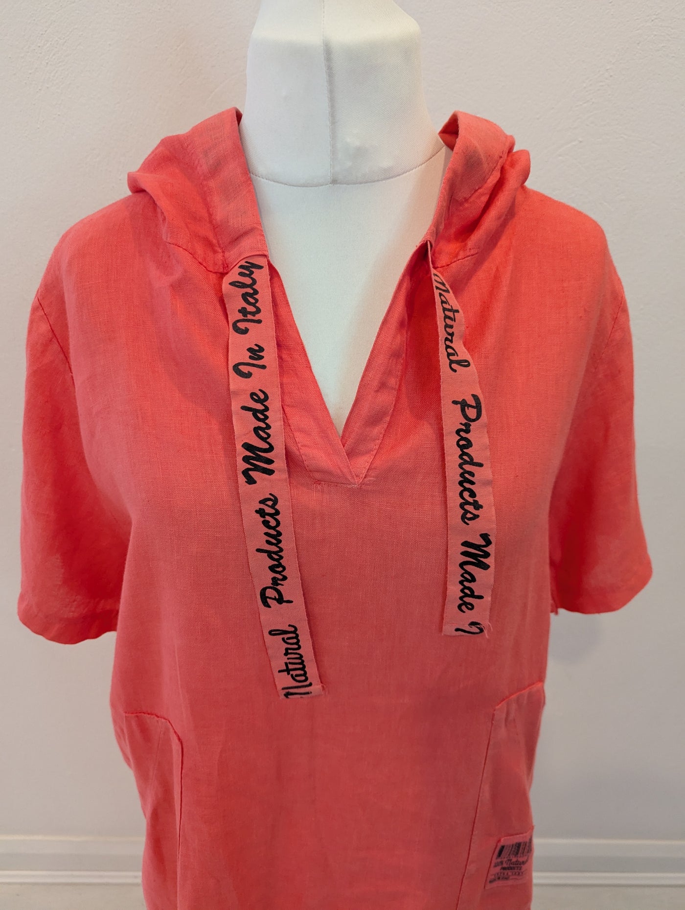 Choklate Coral Hooded Dress M