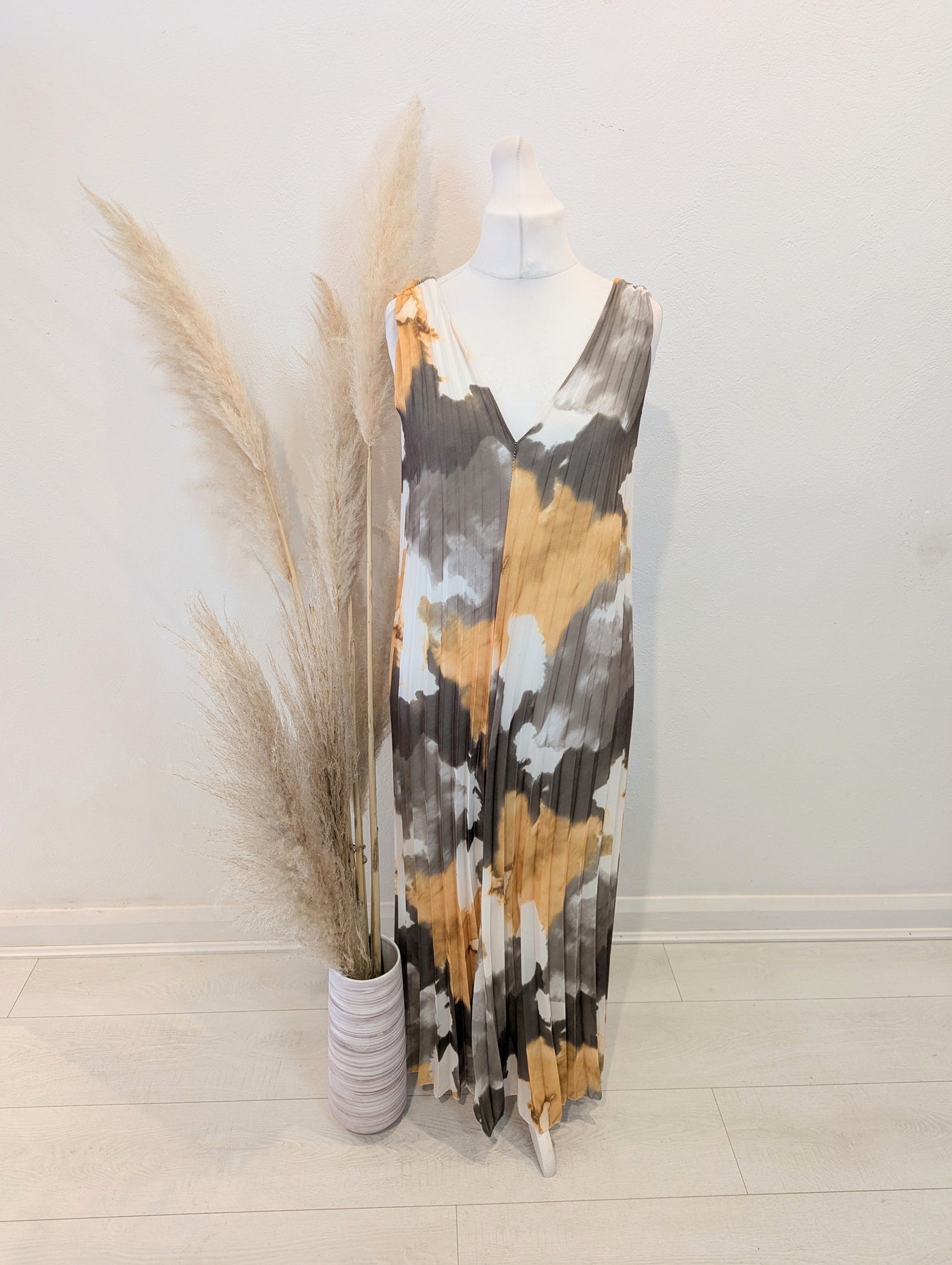 Senes Pleated Dress M