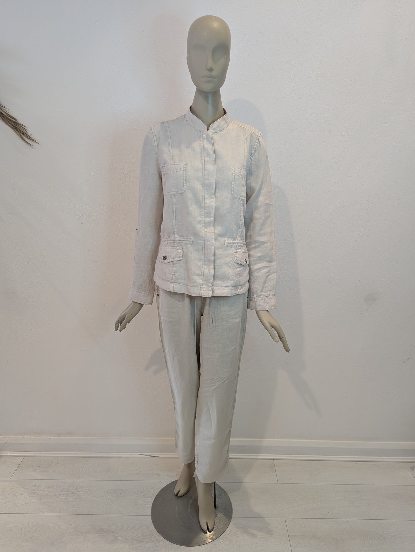 Olsen Linen Trouser Suit 16, trousers 12