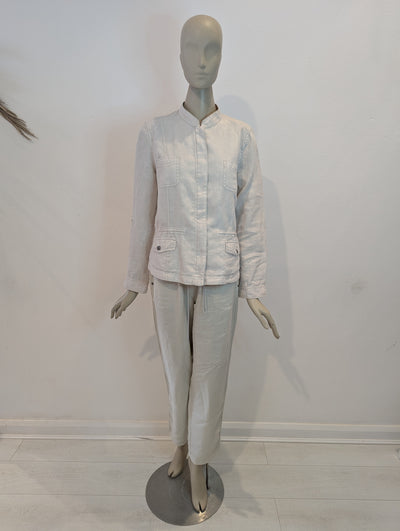 Olsen Linen Trouser Suit 16, trousers 12