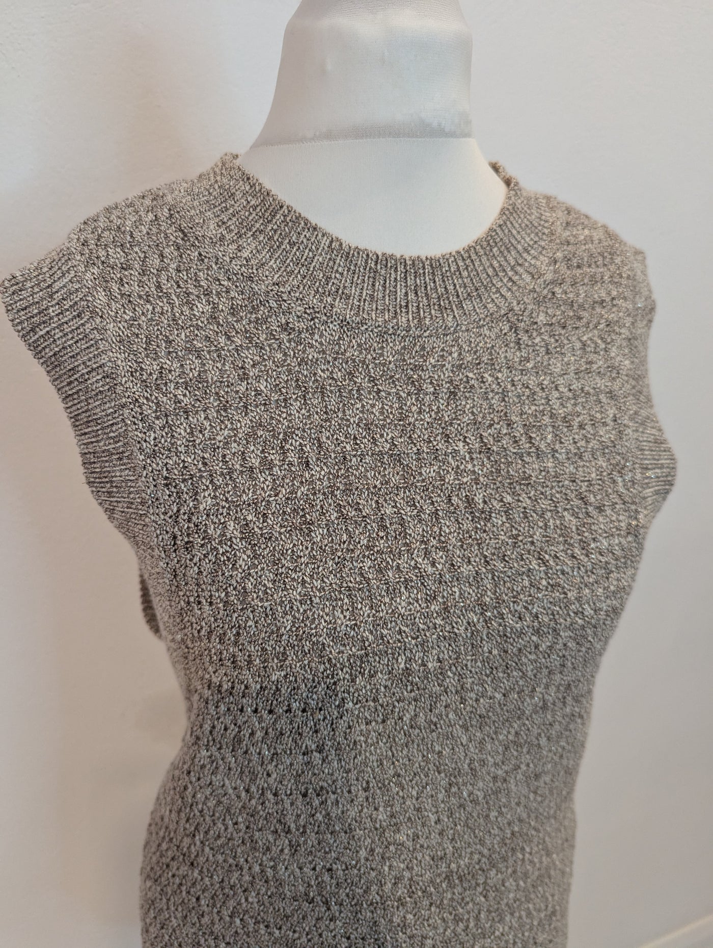 Massimo Dutti Knitted Vest M