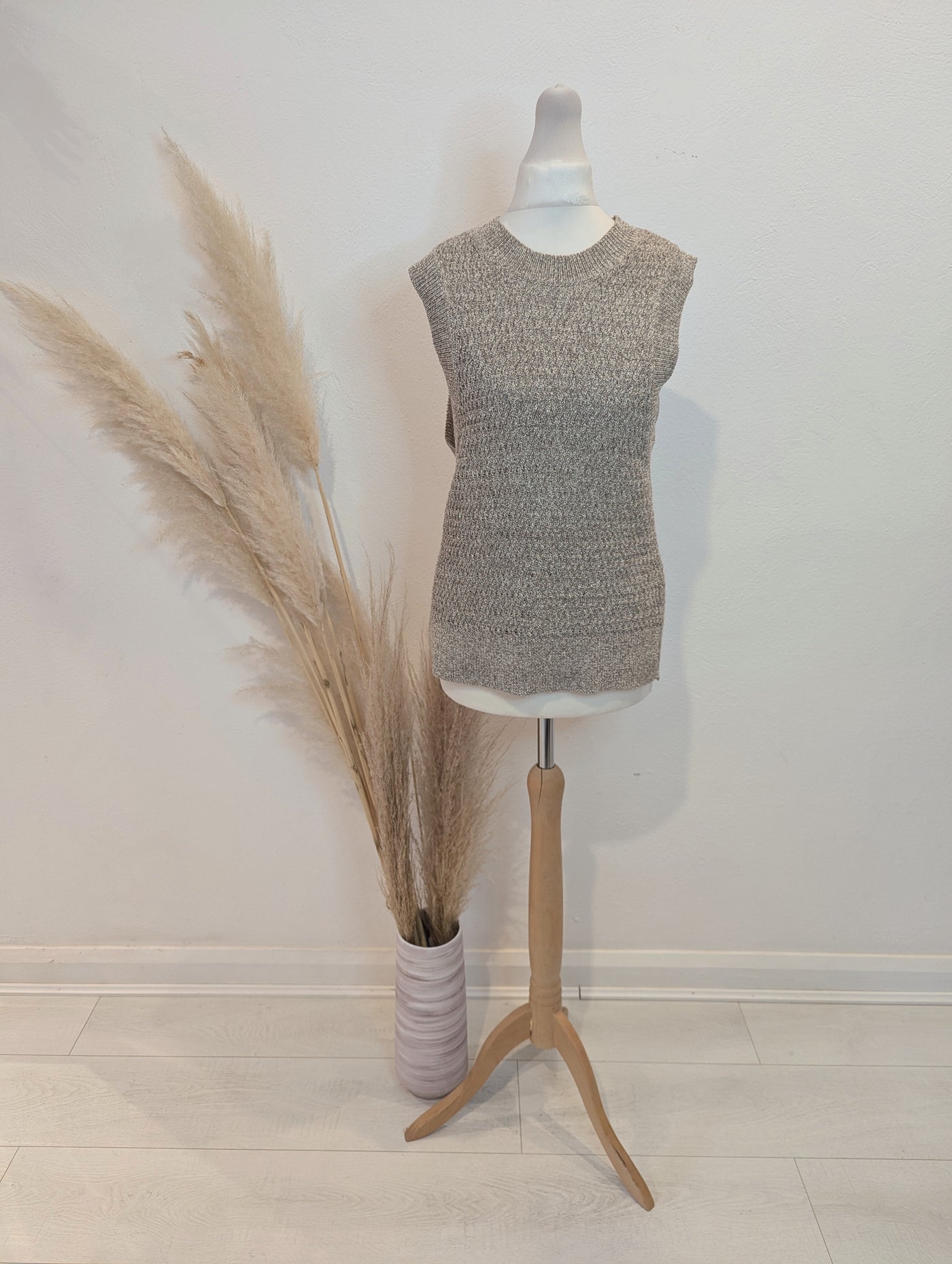 Massimo Dutti Knitted Vest M