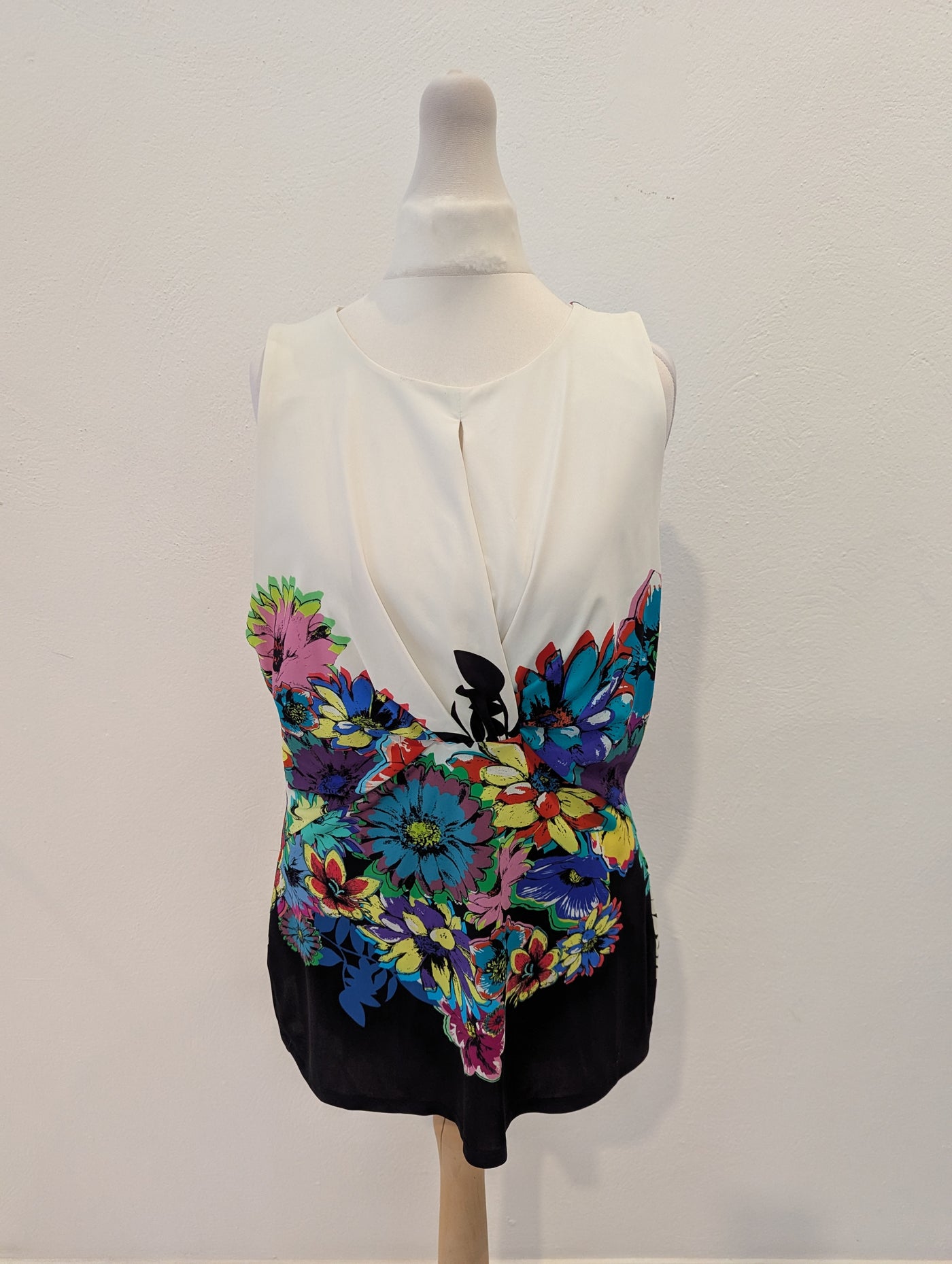 Roberto Cavalli Floral Top 12/14