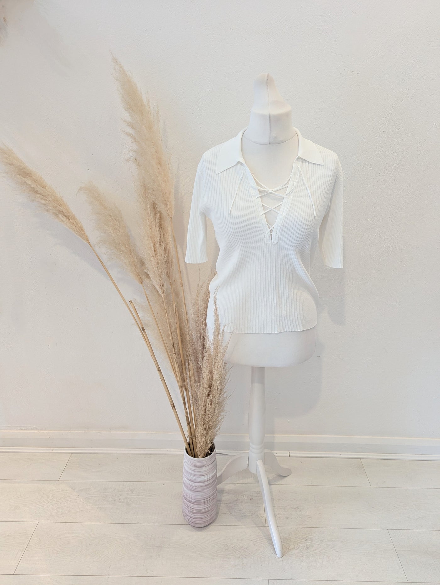 Frame White Lace top L