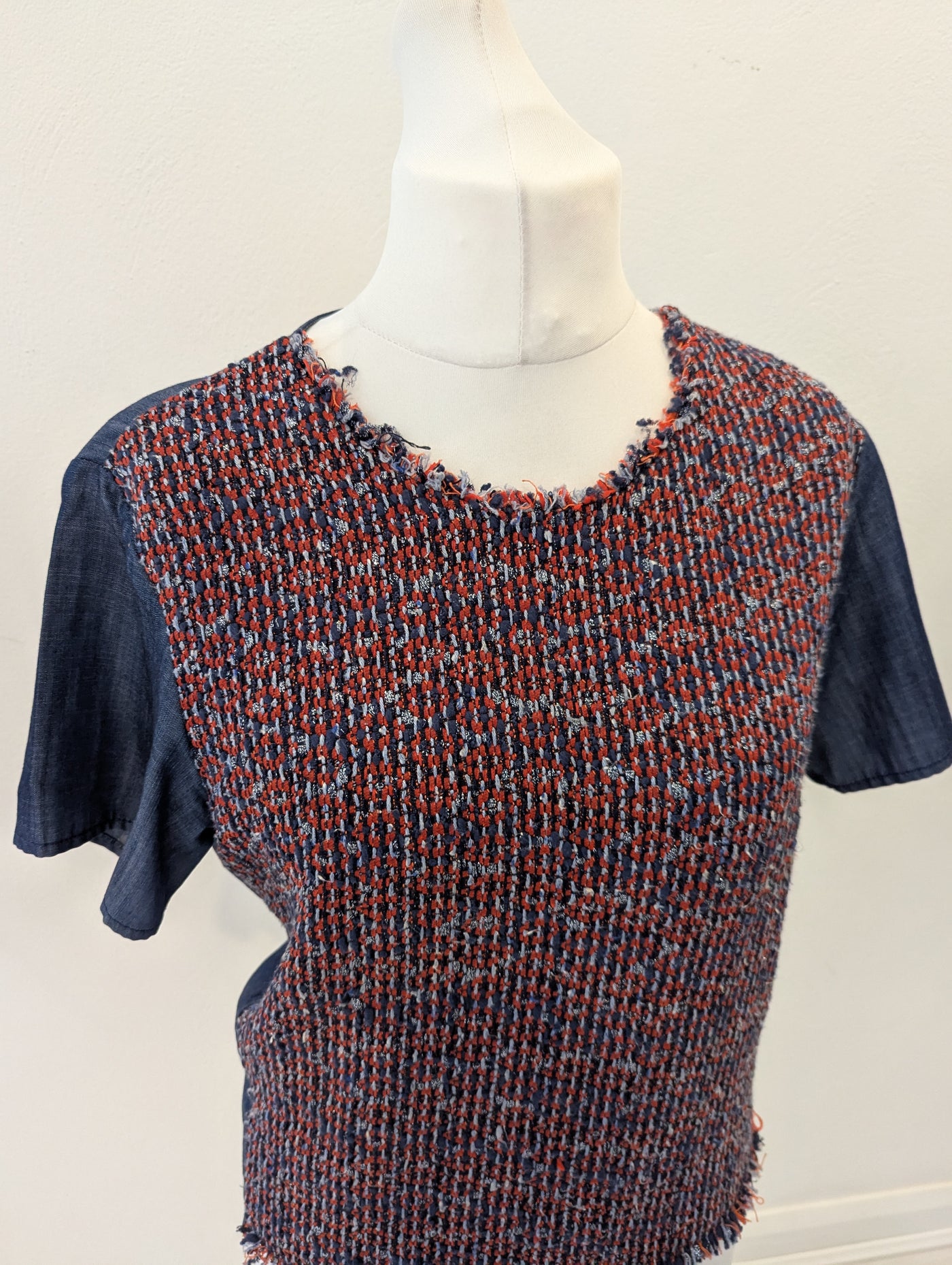 Jigsaw Denim & Knit top 14
