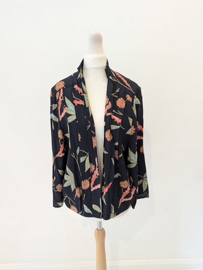 Your Sixth Sense open floral jacket S