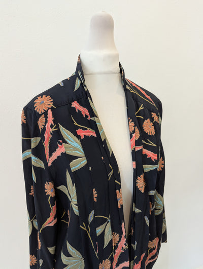 Your Sixth Sense open floral jacket S