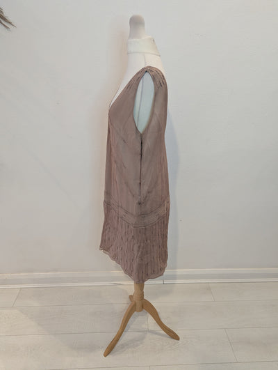 Hoss Intropia Blush Silk Dress 10