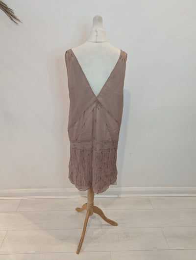Hoss Intropia Blush Silk Dress 10