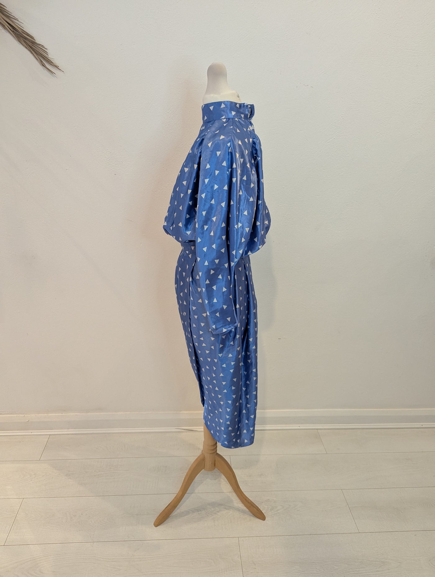 Blue Funky Dress – 1980s