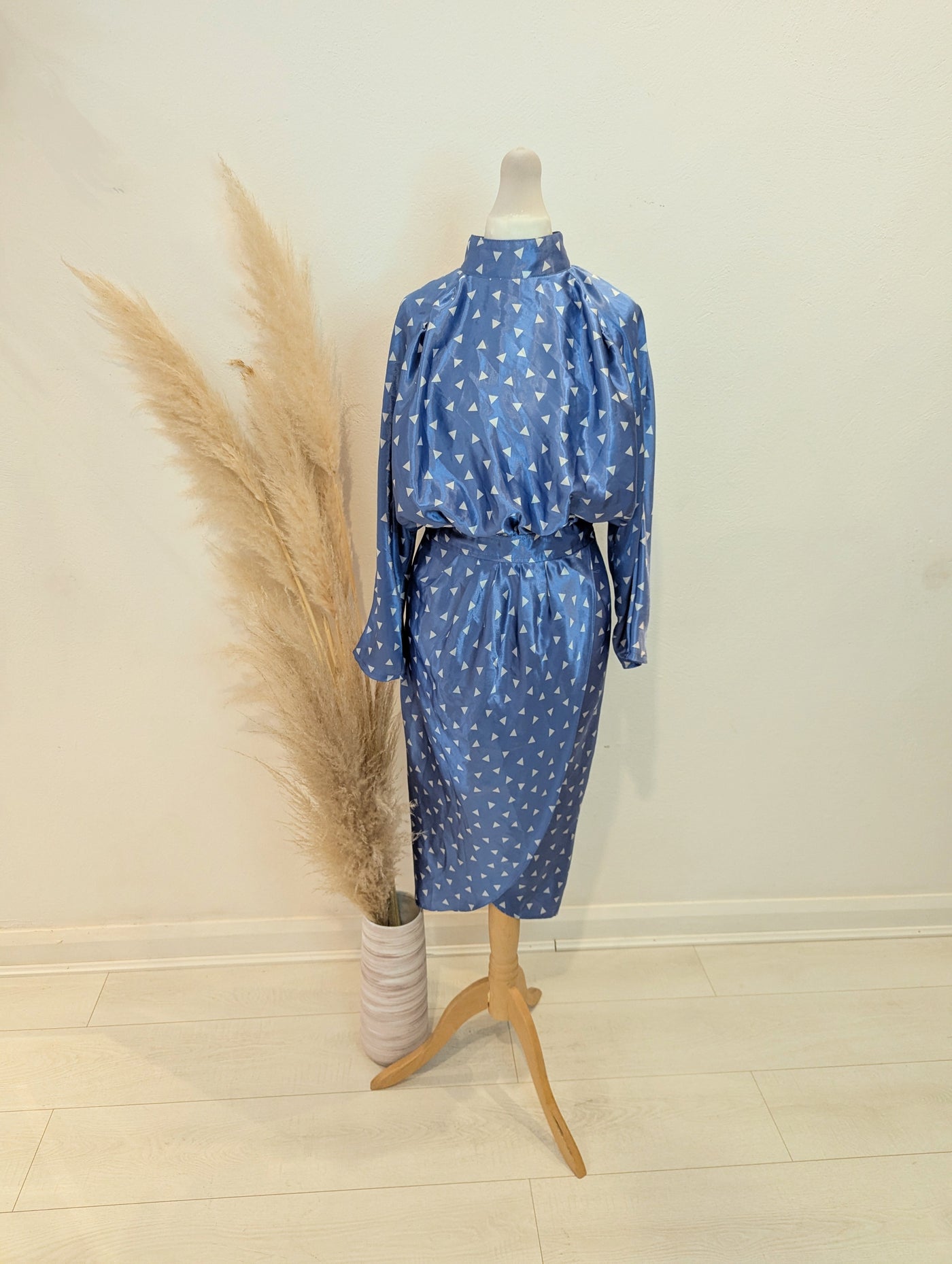Blue Funky Dress – 1980s