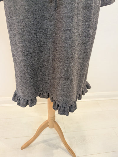 A.P.C Grey Flannel Dress 36