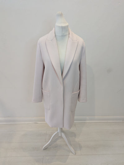 By Malene Birger Blush Longline Jacket Size 10 (Oversized)