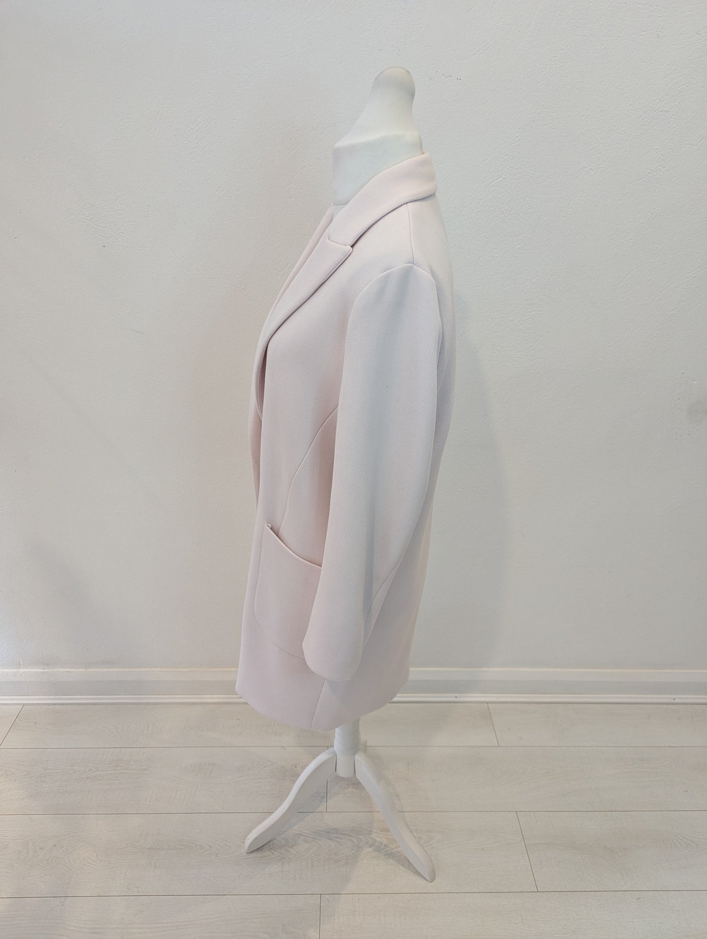 By Malene Birger Blush Longline Jacket Size 10 (Oversized)
