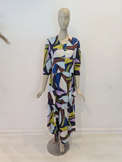 Alembika Multi Trouser 3 Piece Suit Size 2